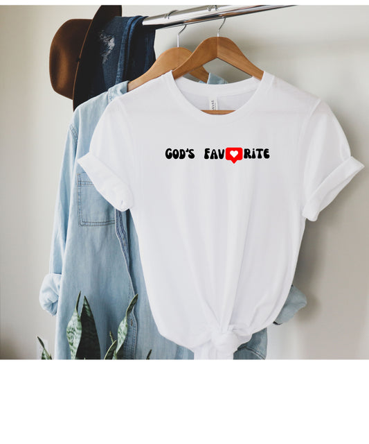 God's Favorite - Unisex Cotton T-Shirt