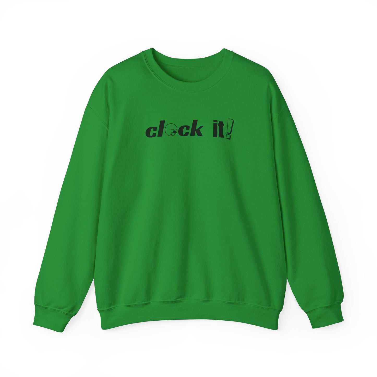 Clock It! Unisex Crewneck Sweatshirt
