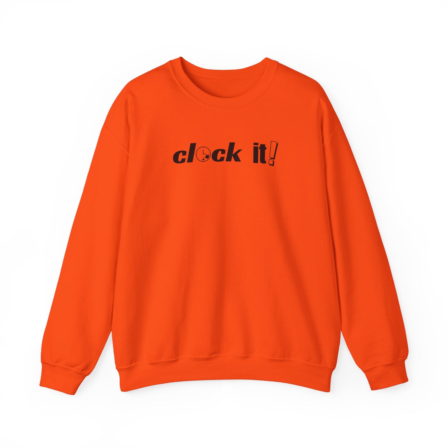 Clock It! Unisex Crewneck Sweatshirt