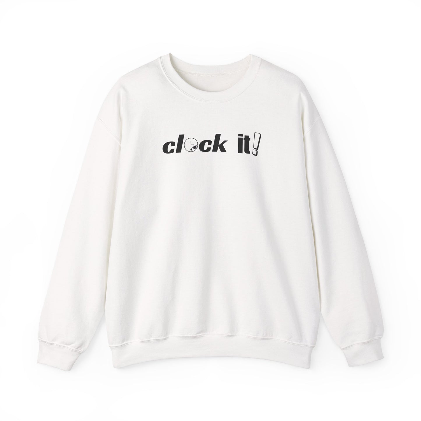 Clock It! Unisex Crewneck Sweatshirt