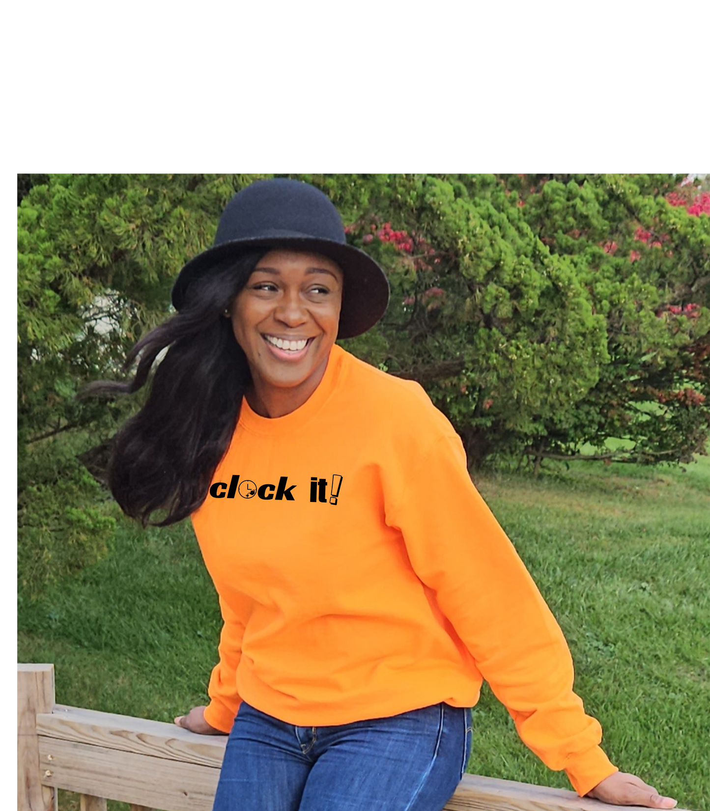Clock It! Unisex Crewneck Sweatshirt