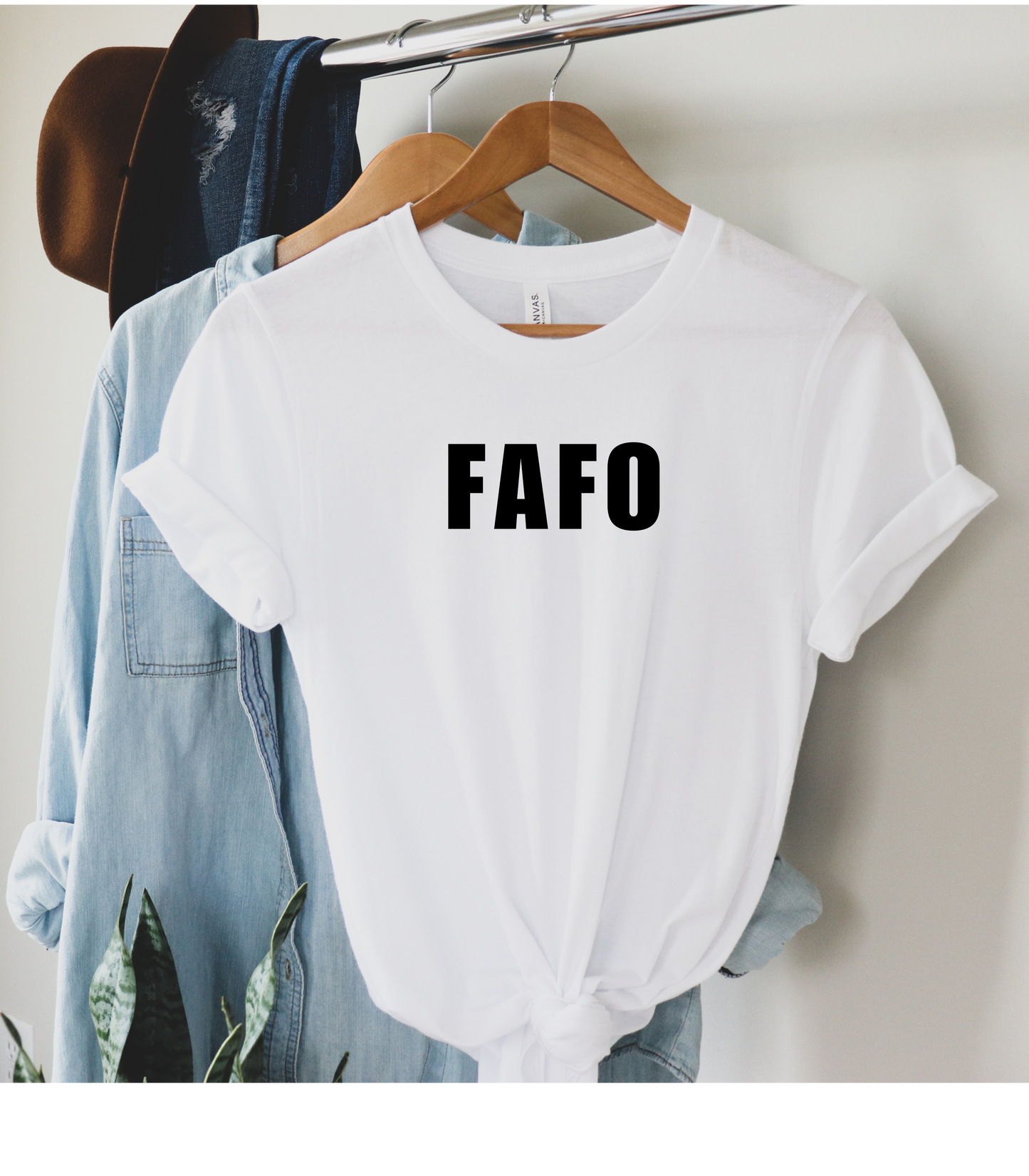 FAFO Unisex Cotton Crew Tee