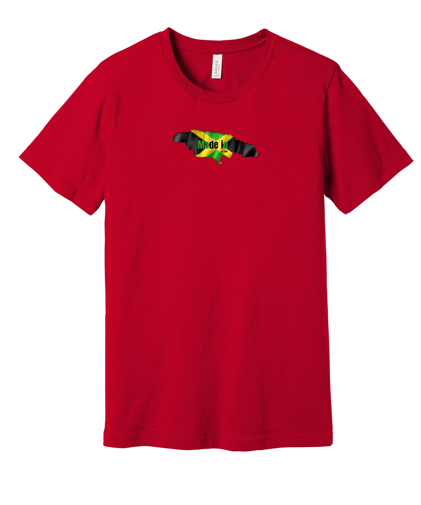 Made in Jamaica T-Shirt – Unisex Jamaican Pride Cotton Tee