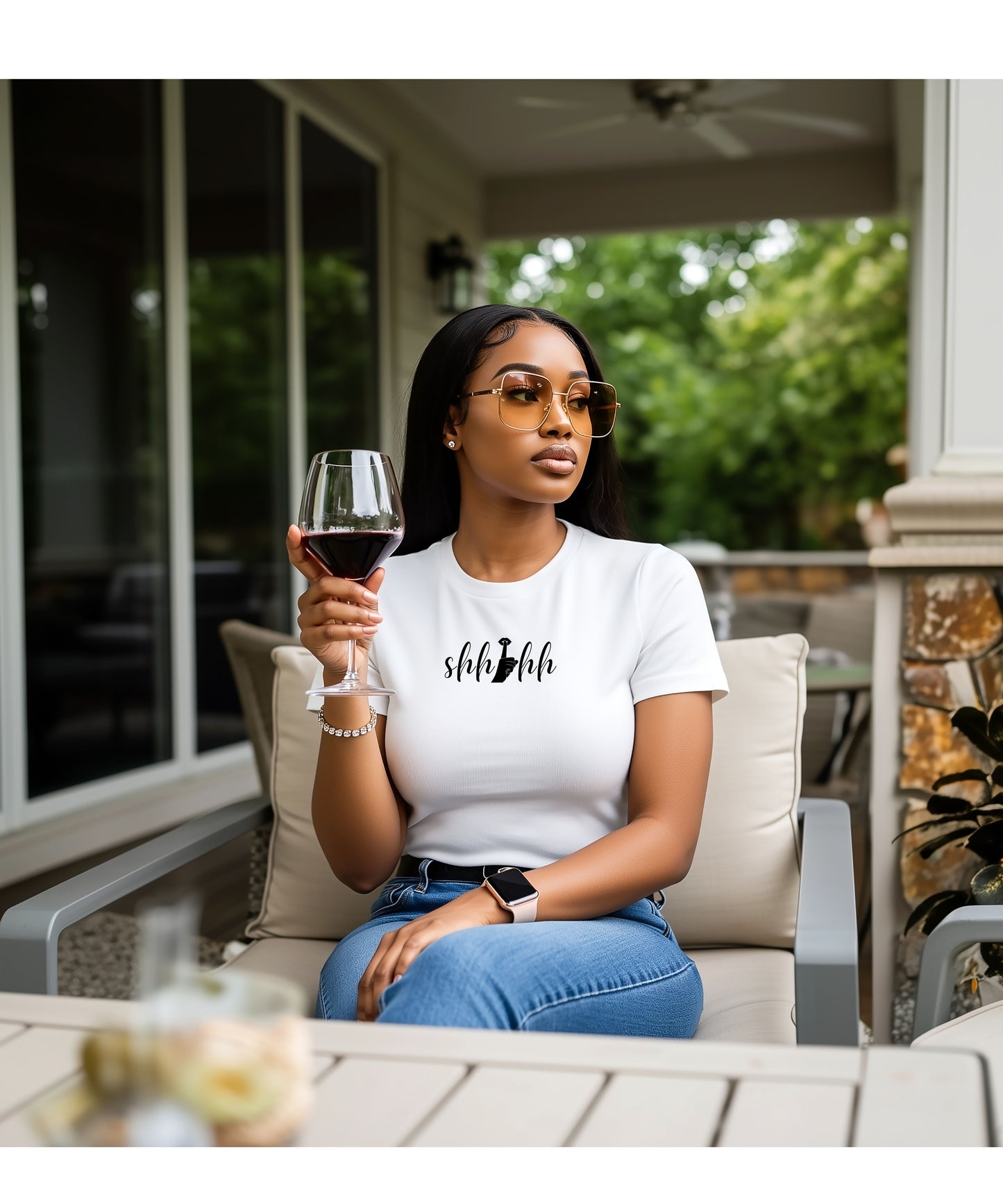 Shhhhh - Unisex Cotton T-Shirt