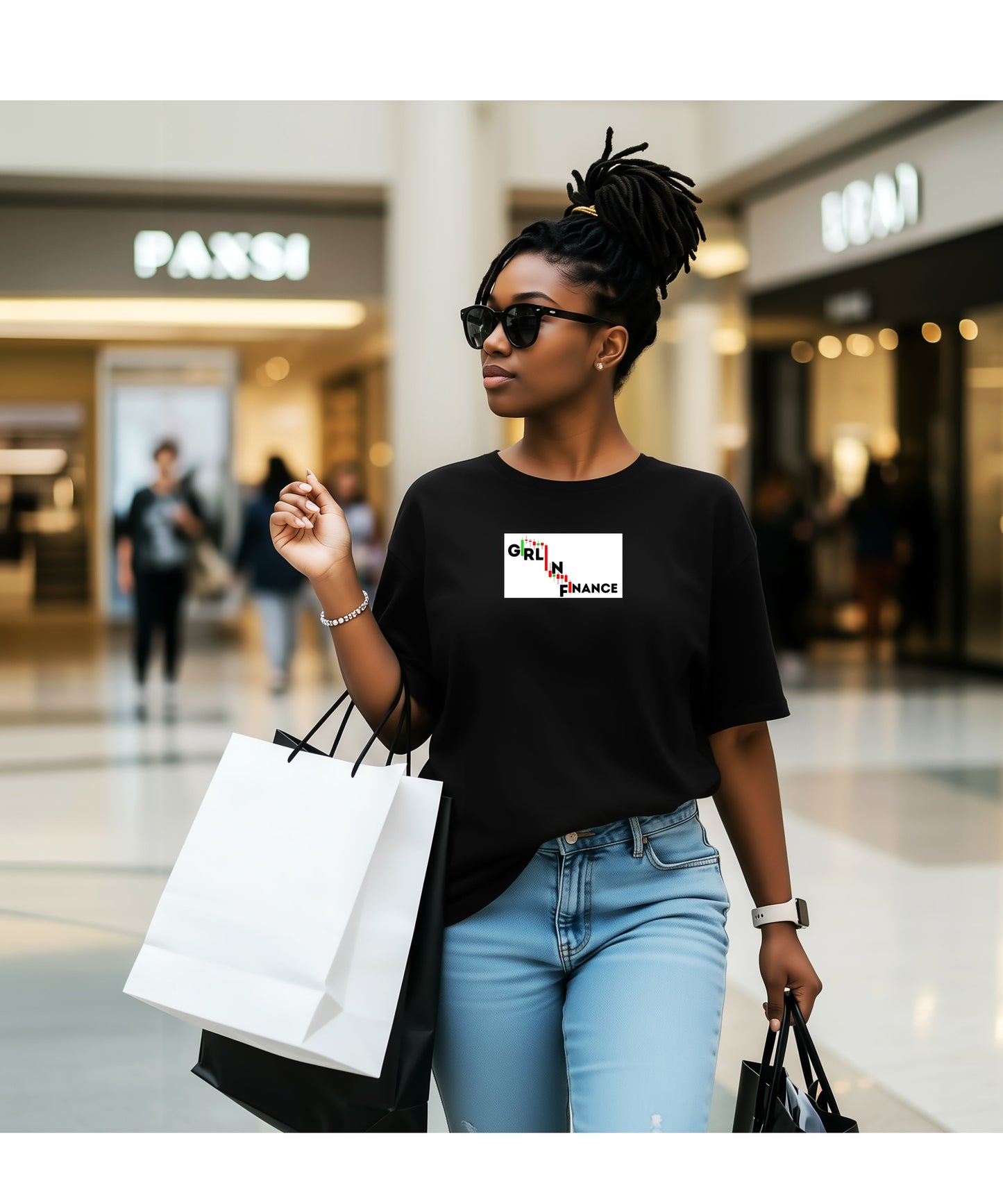 Girl In Finance - Unisex Cotton T-Shirt